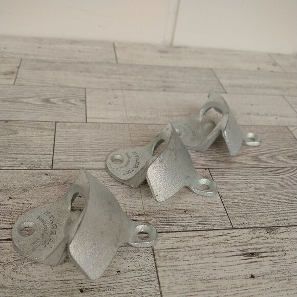 Lot of 3 - Starr X Wall Mount BOTTLE OPENERS Classic - Chrome Plated - Bar Pub - Picture 7 of 11